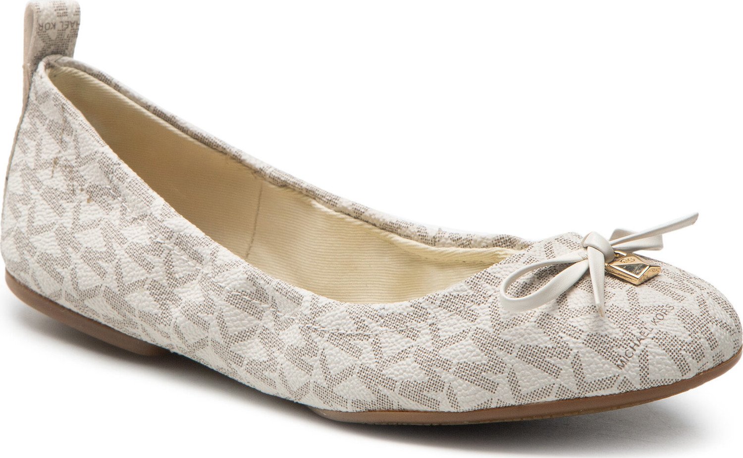 Baleríny MICHAEL Michael Kors Juliette Flat 40S2JTFP1B Vanilla