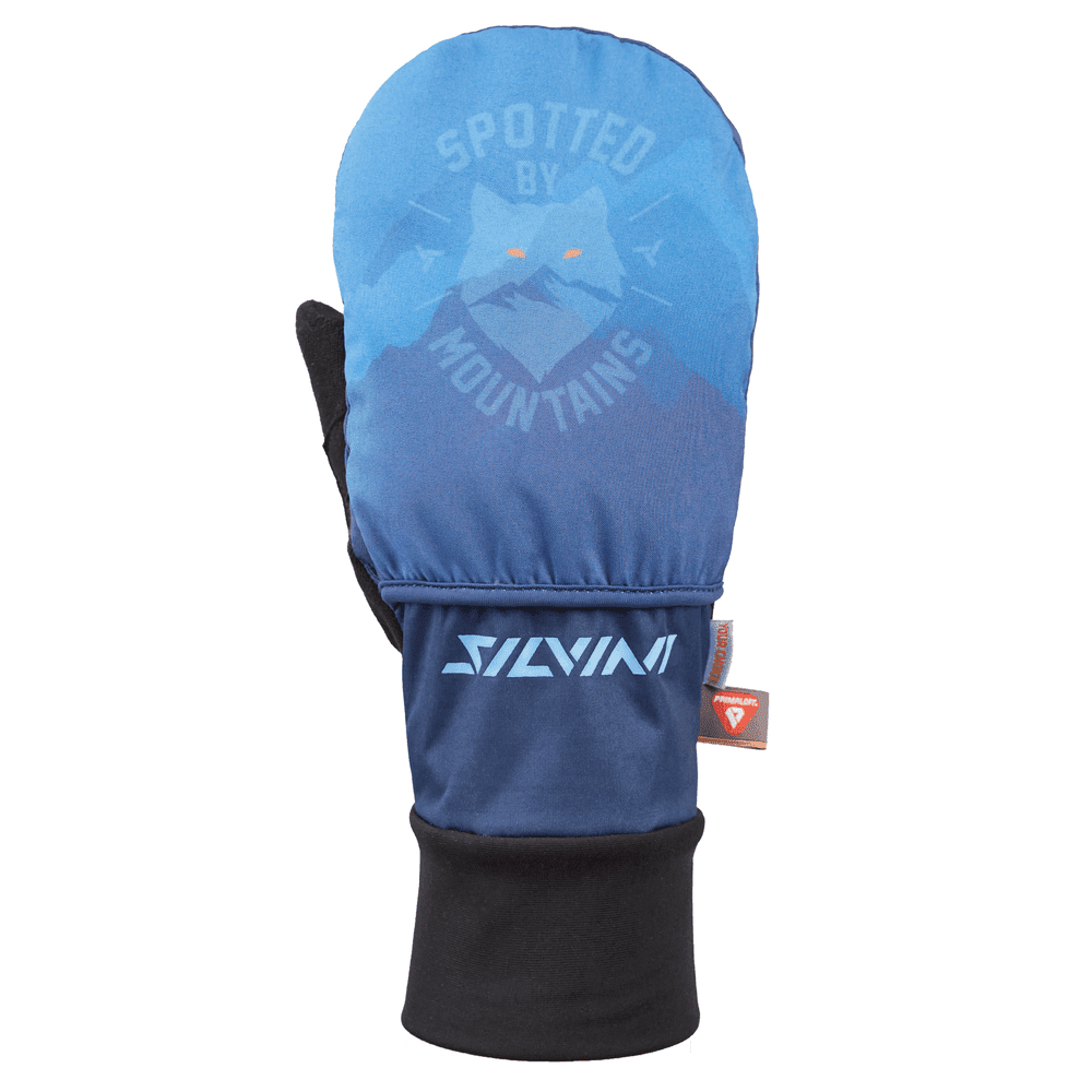 Unisex primaloft rukavice silvini montignoso modrá m