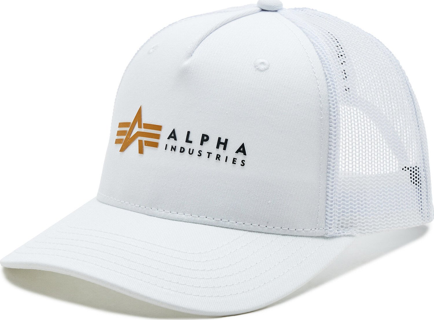 Kšiltovka Alpha Industries Label 106901 White 09