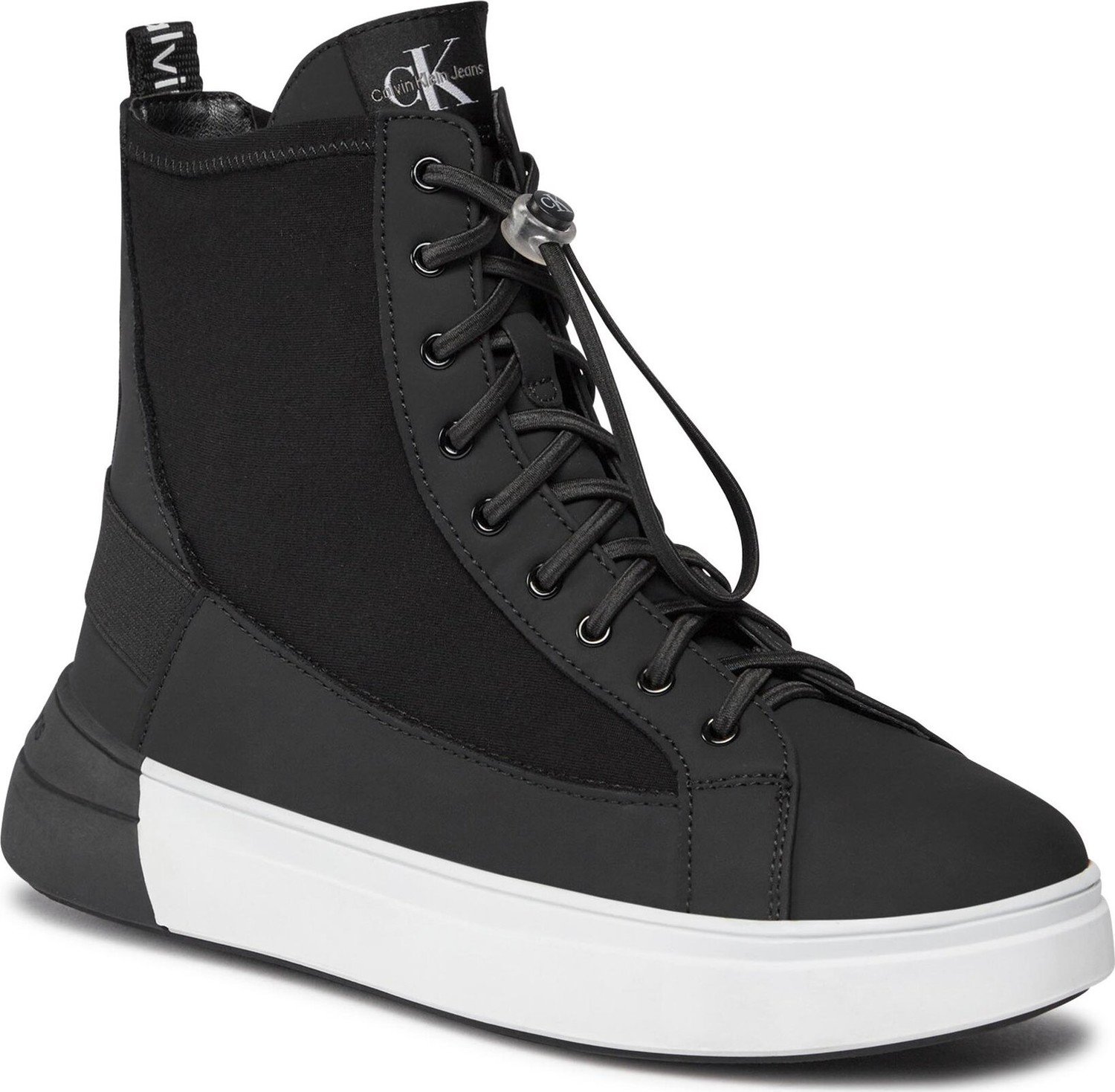 Kotníková obuv Calvin Klein Jeans V3X9-80733-1464 S Black 999