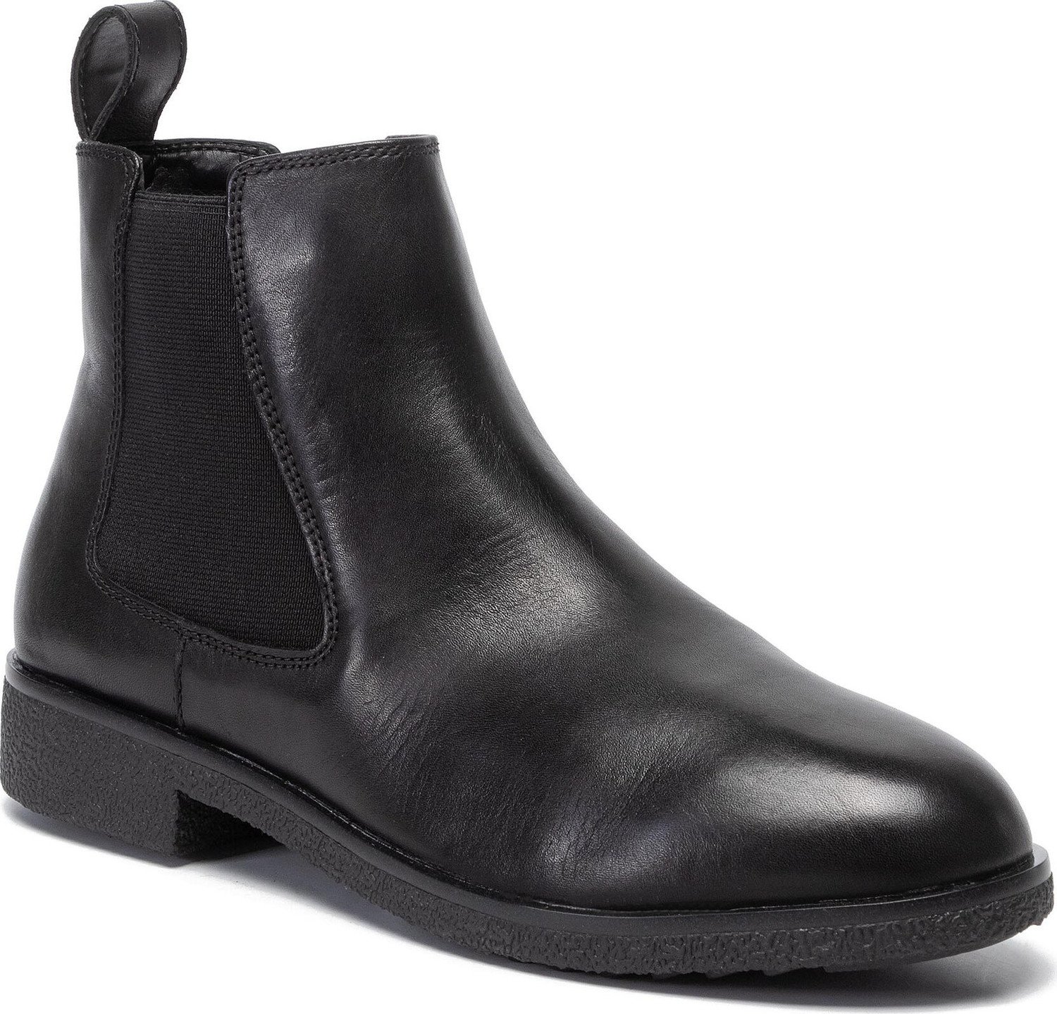 Kotníková obuv s elastickým prvkem Clarks Griffin Plaza 261431084 Black Leather
