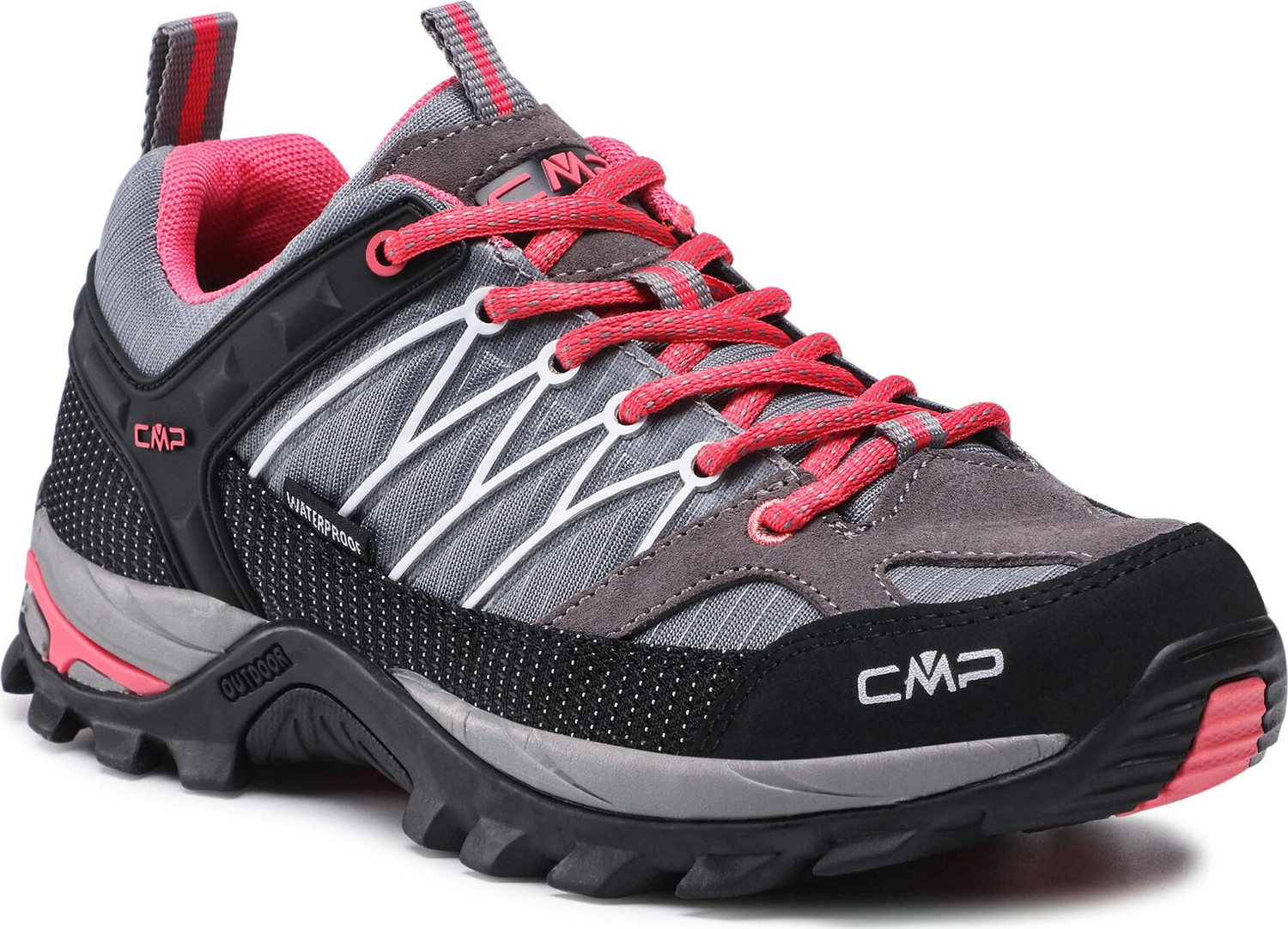 Trekingová obuv CMP Rigel Low Wmn Trekking Shoe Wp 3Q54456 Grey/Corallo 67UL