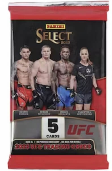 Panini Select UFC Hobby Balíček 2023 - sběratelské karty MMA