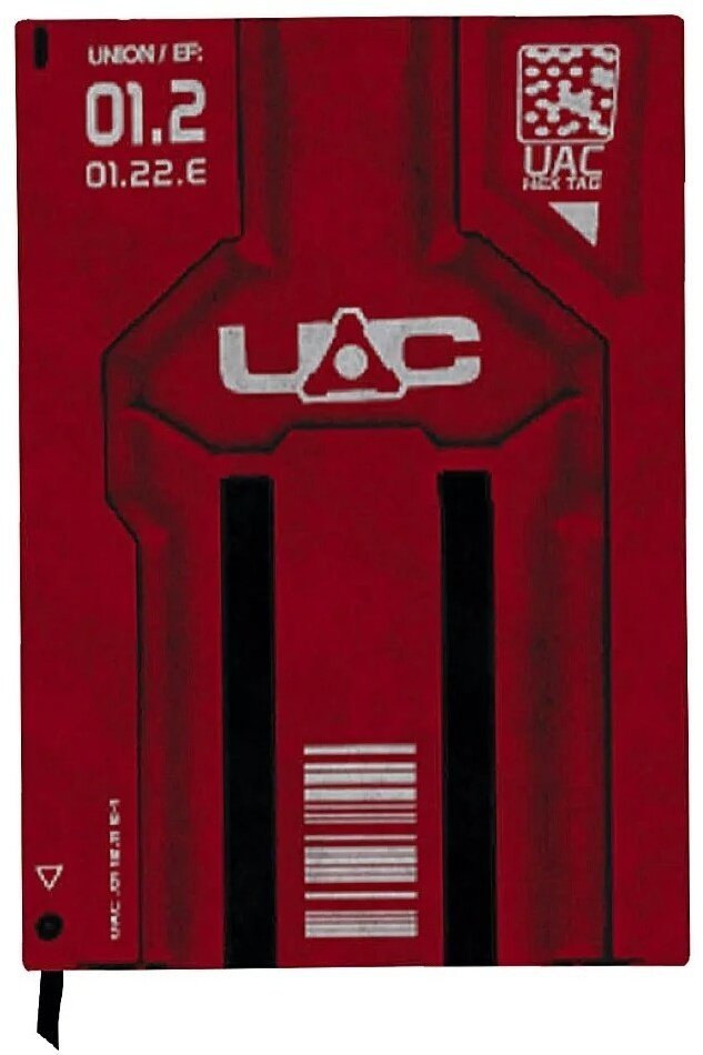 Zápisník Doom - UAC Keycard, A5 - 04260647354232