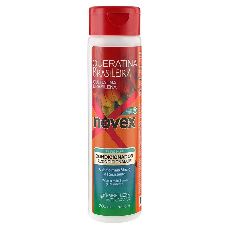 Novex Brazilian Keratín Conditioner - kondicionér pre poškodené vlasy, 300 ml