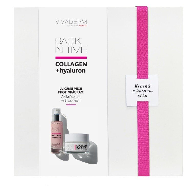 Vivaco Dárkové balení COLLAGEN + hyaluron VIVADERM