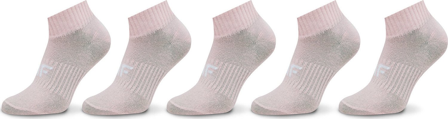 Sada 5 párů dětských nízkých ponožek 4F 4FJWAW23USOCF231 56S
