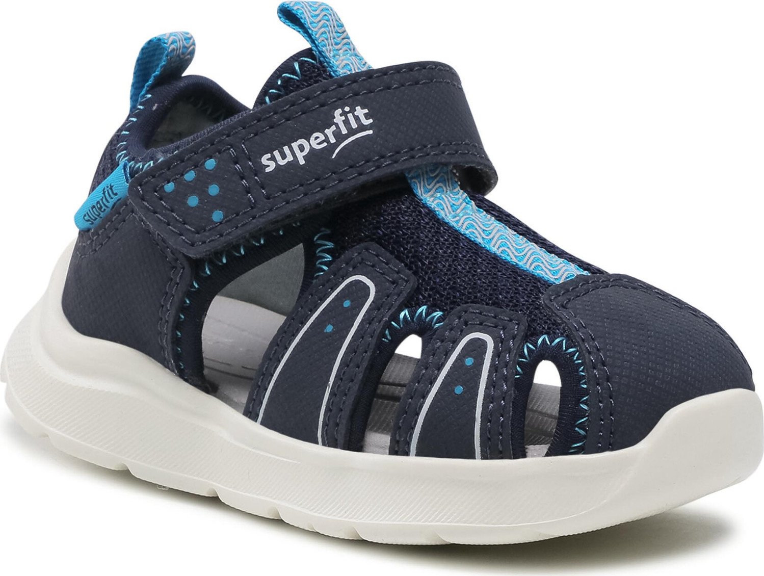 Sandály Superfit 1-000478-8000 M Blau/Blau