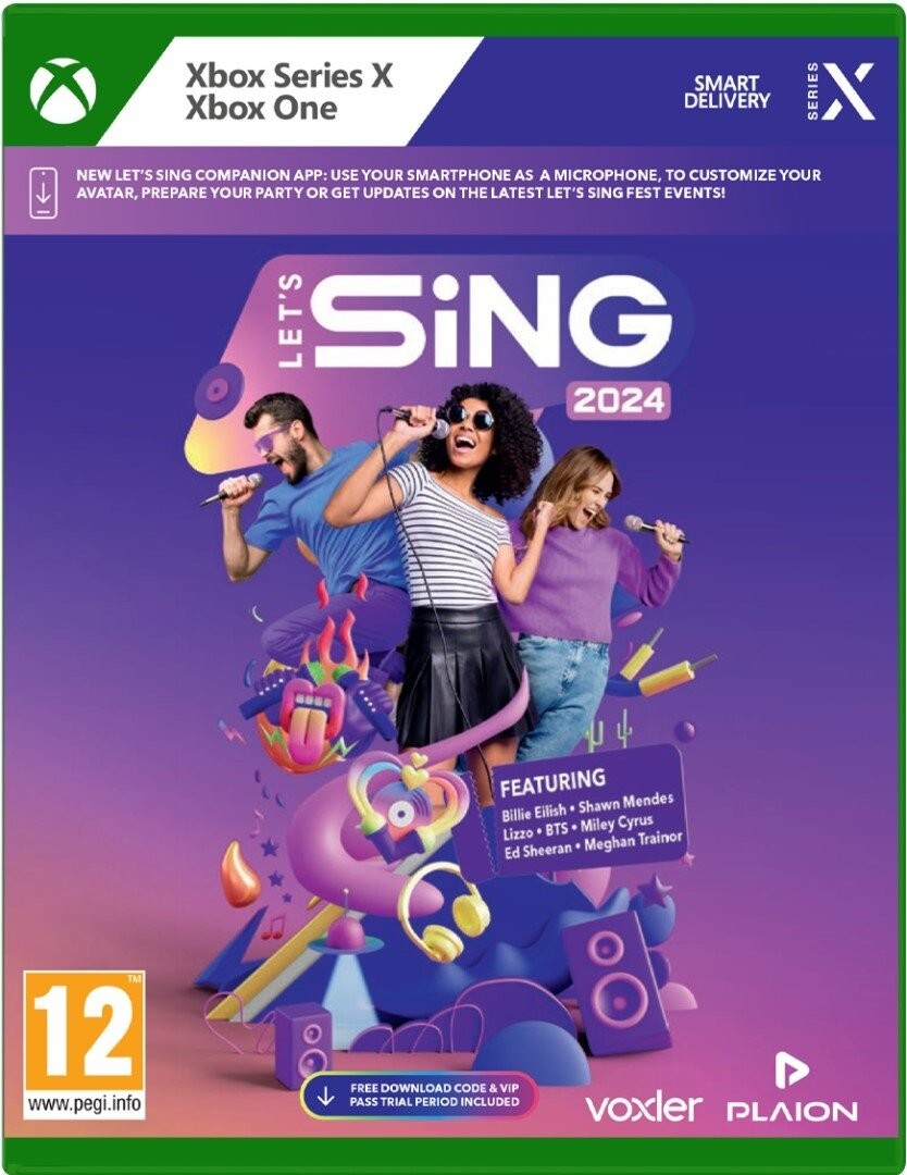 Let's Sing 2024 (bez mikrofonů) (Xbox) - 4020628611569