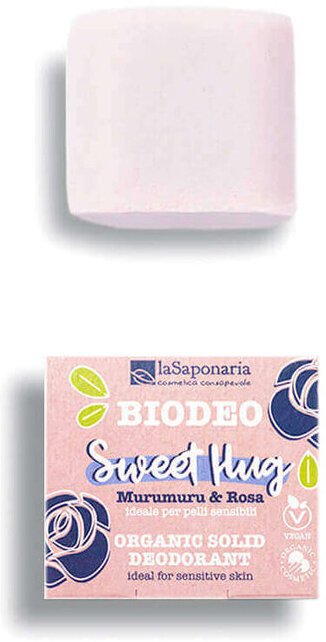 Deodorant LaSaponaria, tuhý, Sweet Hug, BIO, 40g - LSA298