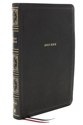 Nkjv, Thinline Bible, Giant Print, Leathersoft, Black, Red Letter Edition, Comfort Print: Holy Bible, New King James Version (Thomas Nelson)(Imitation Leather)