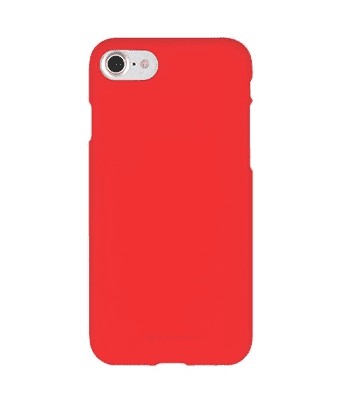 Pouzdro Mercury Soft feeling Apple iPhone 6/6s, red