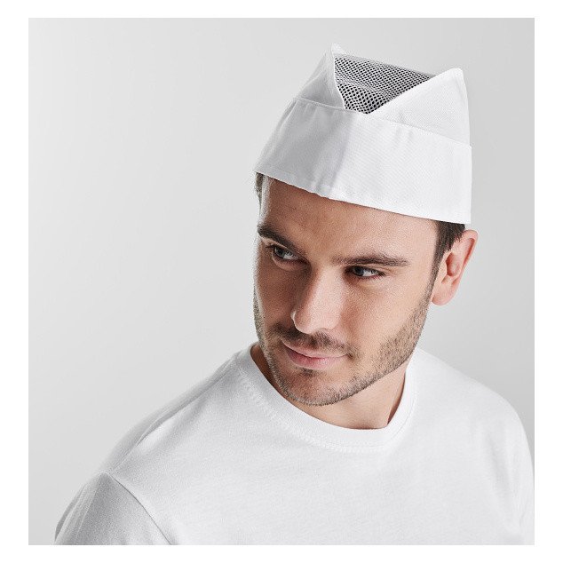 Pracovní čepice Roly Lagase - bílá, S