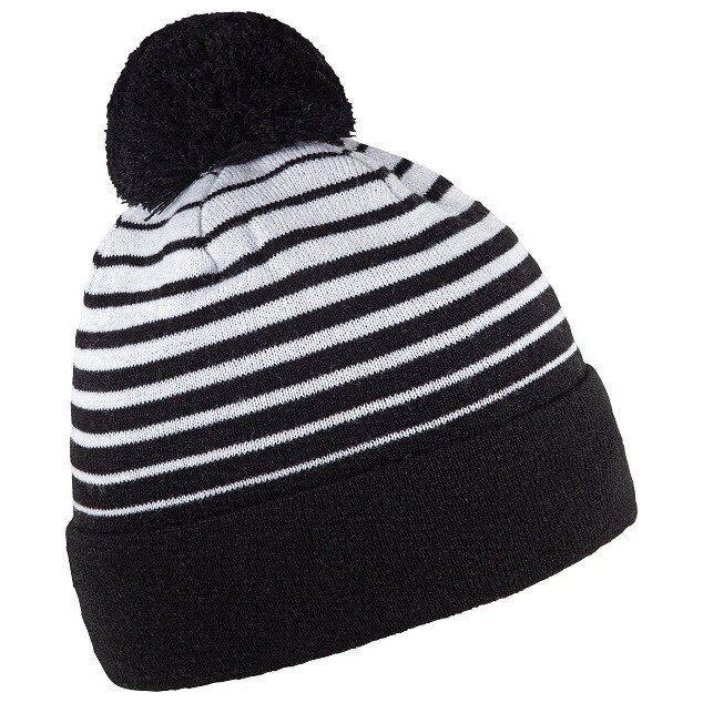 Zimní čepice CoFEE Castle - černá-bílá