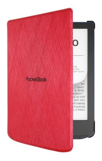 Pocketbook pouzdro pro 629, 634 Shell cover, red