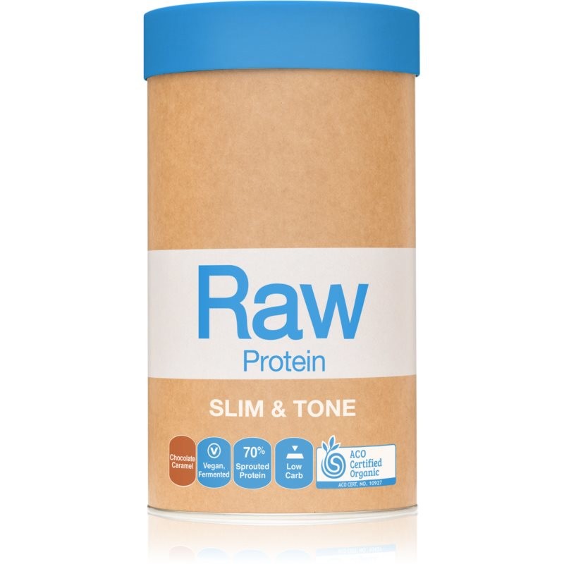 Amazonia Raw Protein Slim & Tone rostlinný protein příchuť Choco Caramel 500 g