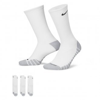 Nike Tréninkové ponožky 3 páry white/wolf SX5547-100