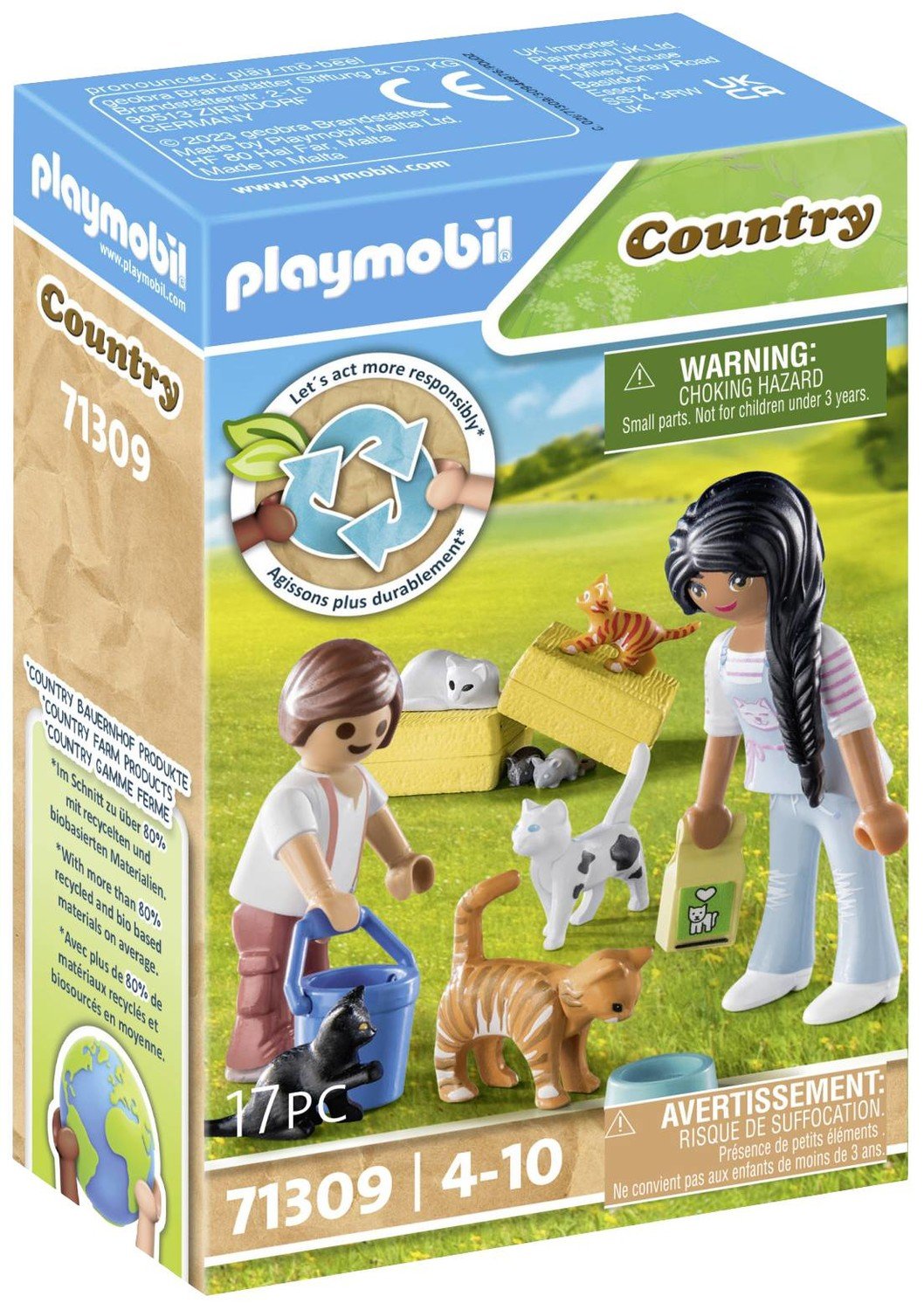 Playmobil® Country Rodina koček 71309