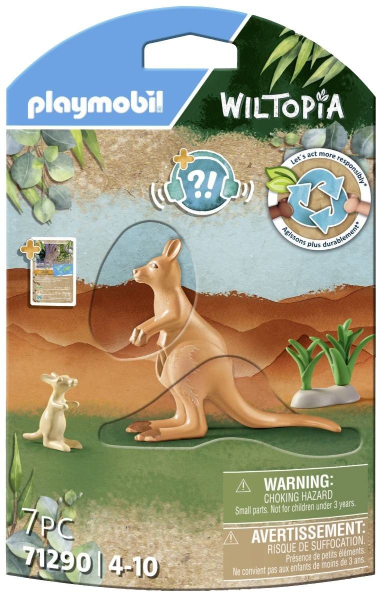 Playmobil® Wiltopia Klokan s mláďat 71290