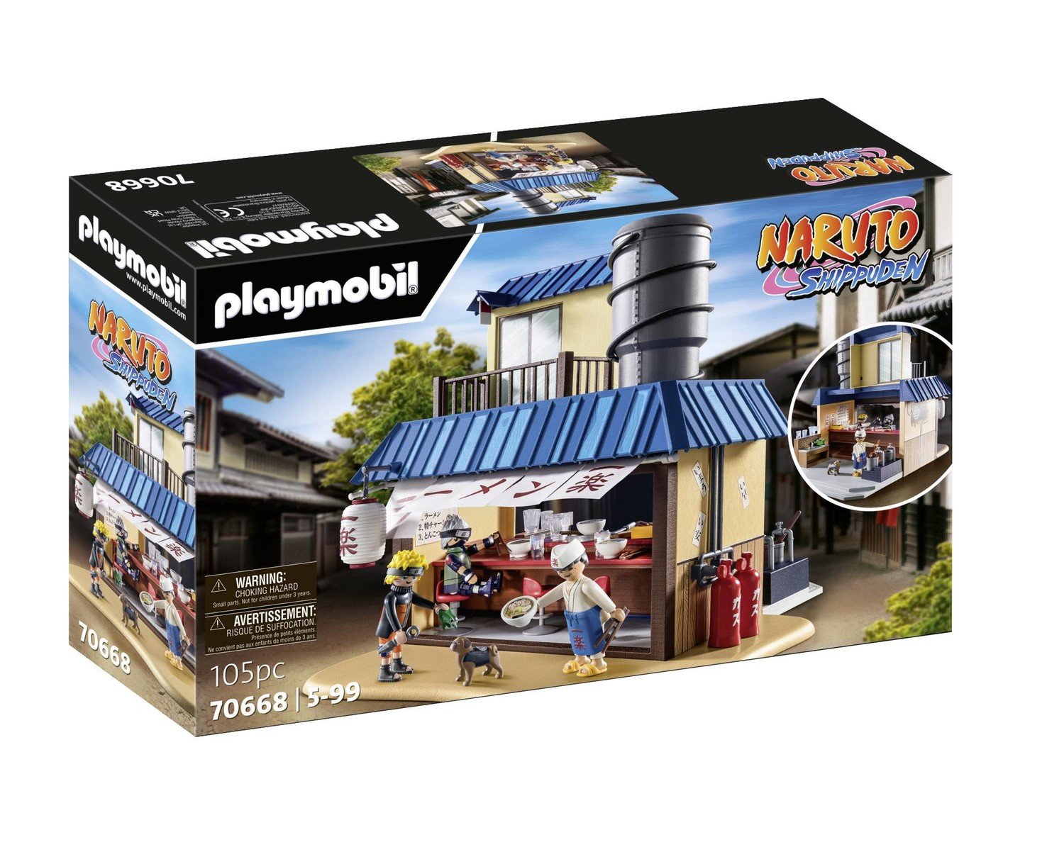 Playmobil® Naruto Ichiakumulátor Ramen shop 70668