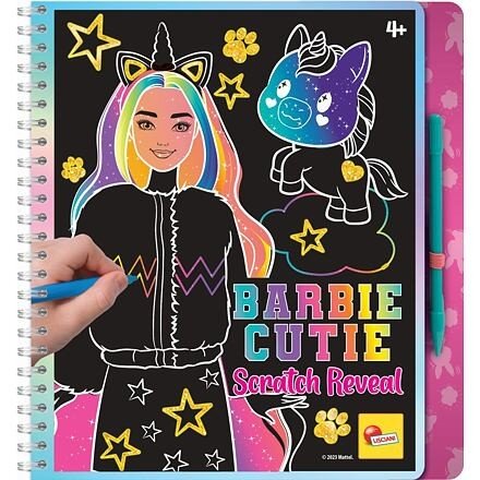 Lisciani BARBIE SKETCH BOOK CUTIE SCRATCH REVEAL