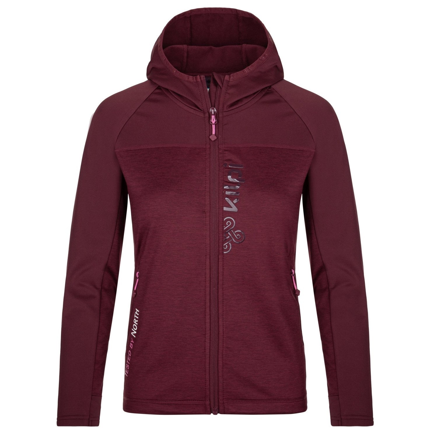 Dámská mikina Kilpi Layana-W (2023) Velikost: L / Barva: červená