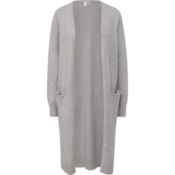 s.Oliver QS CARDIGAN NOOS Pletený kabátek, šedá, velikost L