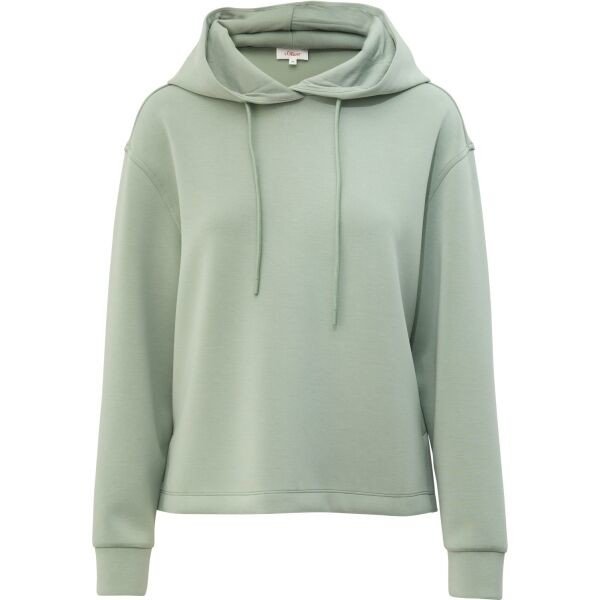 s.Oliver RL SWEATSHIRT NOOS Mikina s kapucí, zelená, velikost 40