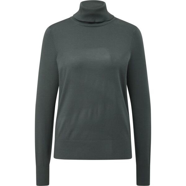 s.Oliver RL POLO NECK JUMPER NOOS Pulovr s rolákem, tmavě zelená, velikost 40