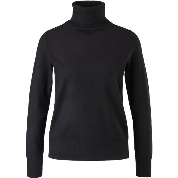 s.Oliver RL POLO NECK JUMPER NOOS Pulovr s rolákem, černá, velikost 42