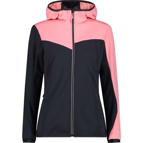 CMP WOMAN JACKET FIX HOOD Dámská bunda, černá, velikost 40