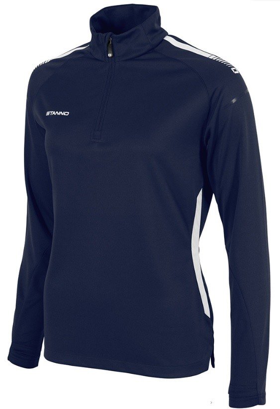 Triko s dlouhým rukávem Stanno First Quarter Zip Top Ladies