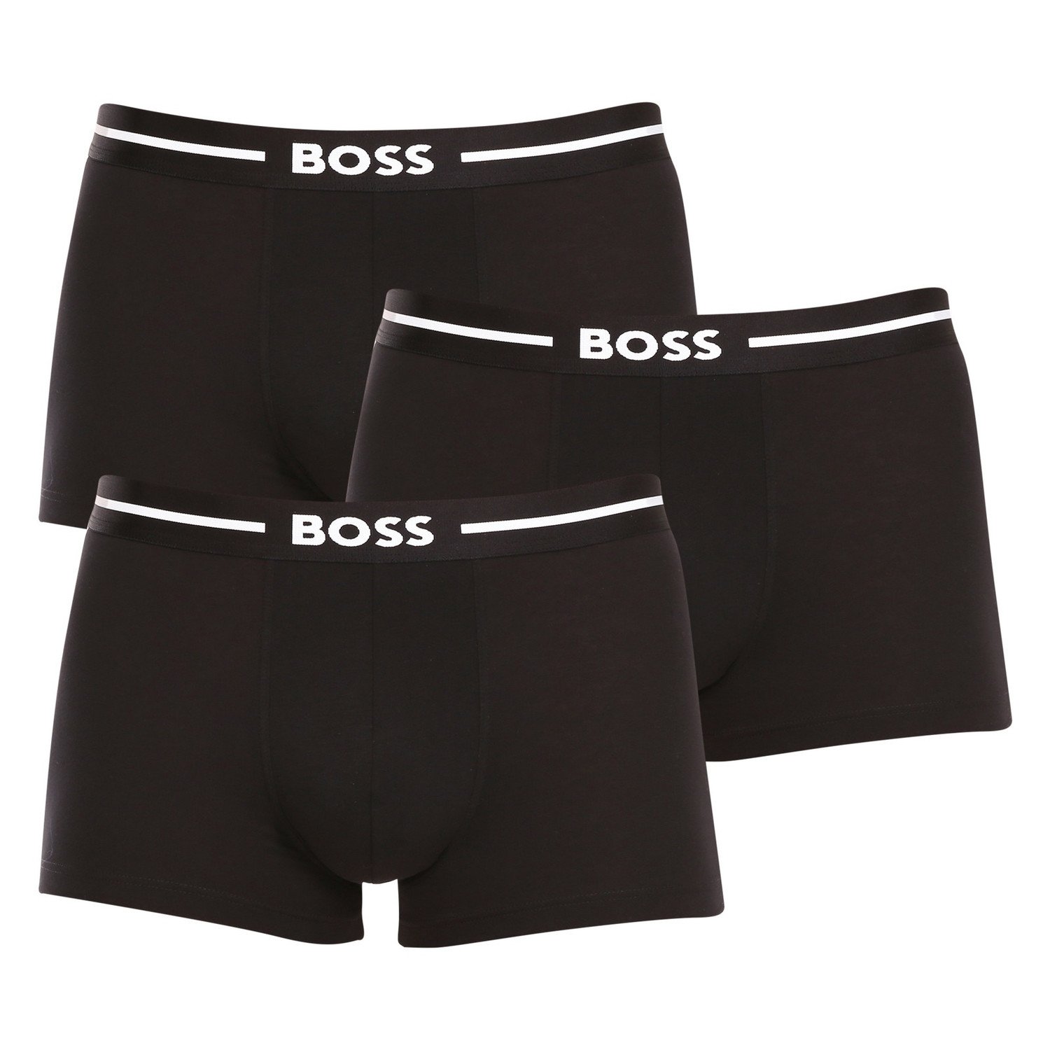 3PACK pánské boxerky Hugo Boss černé (50510687 001) XXL
