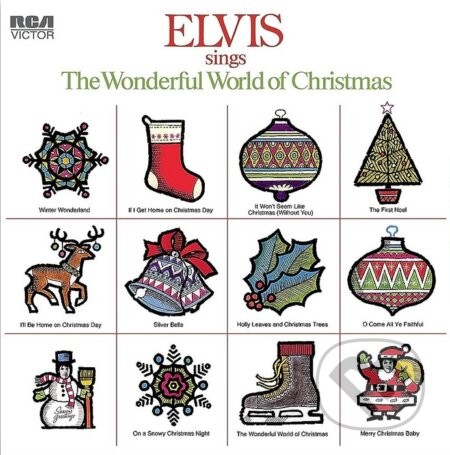 Elvis Presley: Elvis Sings the Wonderful World of Christmas LP - Elvis Presley