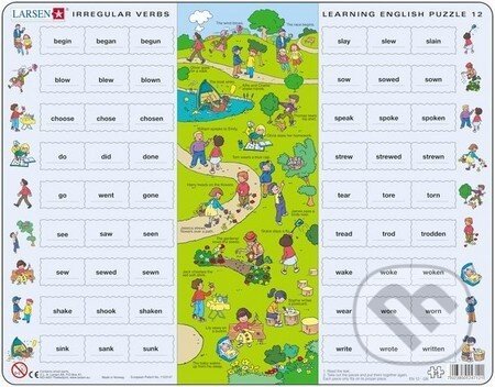 Learning English Puzzle 12 (Maxi) EN12 - Larsen