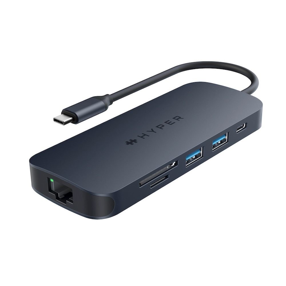 Hyper® HyperDrive EcoSmart™ Gen.2 Universal USB-C® 8v1 Hub 140 W PD3.1 Power Pass-thru