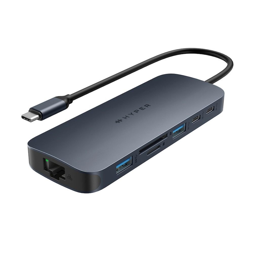 Hyper® HyperDrive EcoSmart™ Gen.2 Dual HDMI USB-C® 11v1 Hub 140 W PD3.1 Pass-Thru - pro zařízení s podporou MST