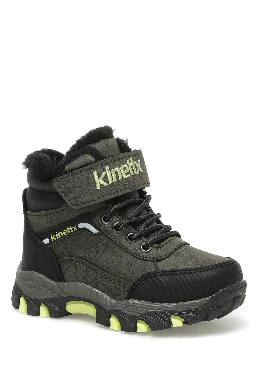 KINETIX Negro Hi 2pr Khaki Boys' Outdoor Boots.