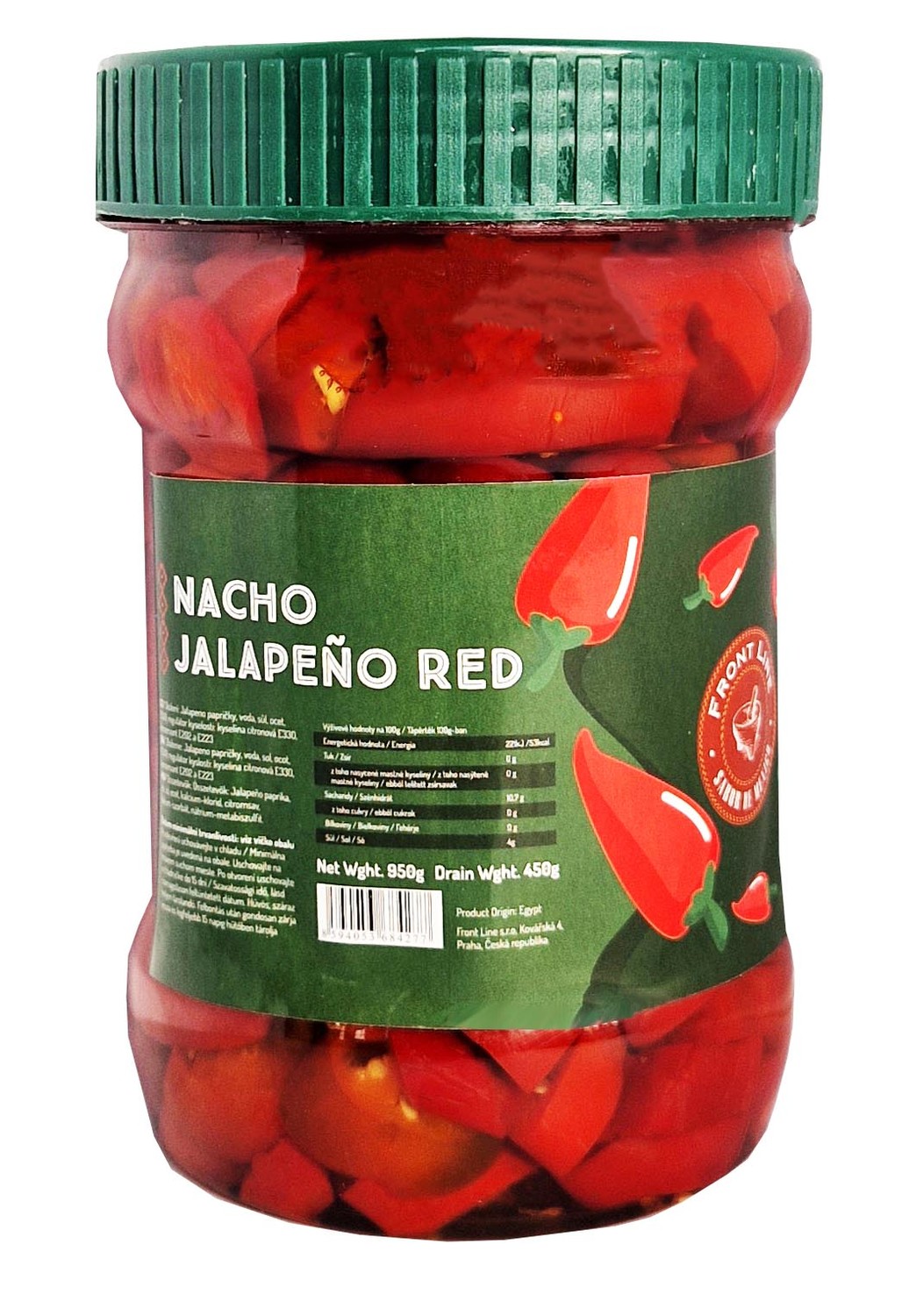 Red Nacho Jalapeno 950ml