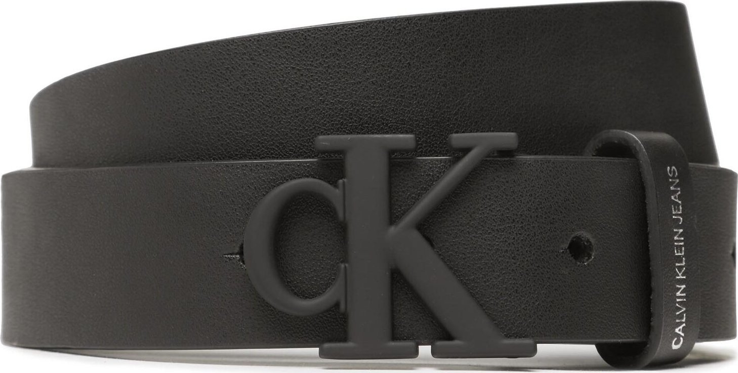 Dětský pásek Calvin Klein Jeans Metallic Ck Bule Belt IU0IU00392 BEH