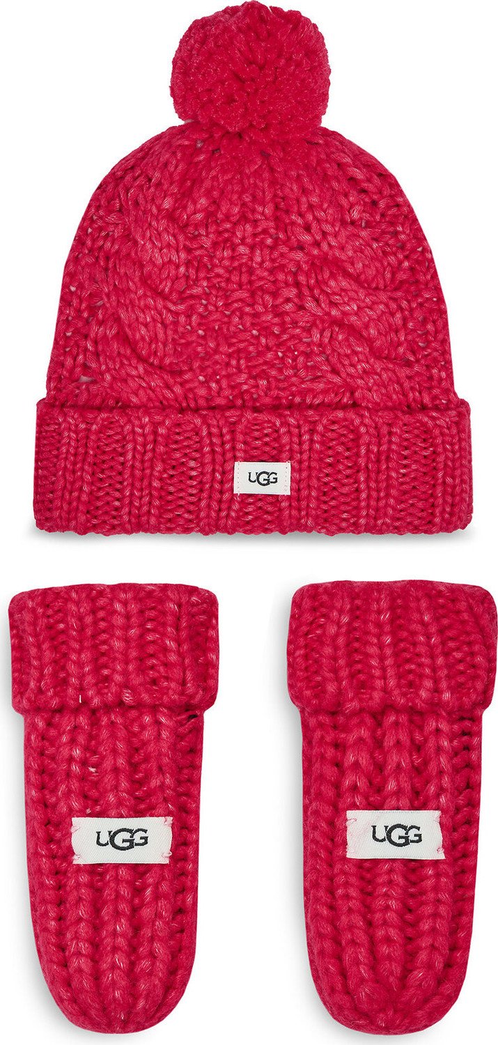 Čepice a rukavice Ugg K Infant Knit Set 22726 Crs