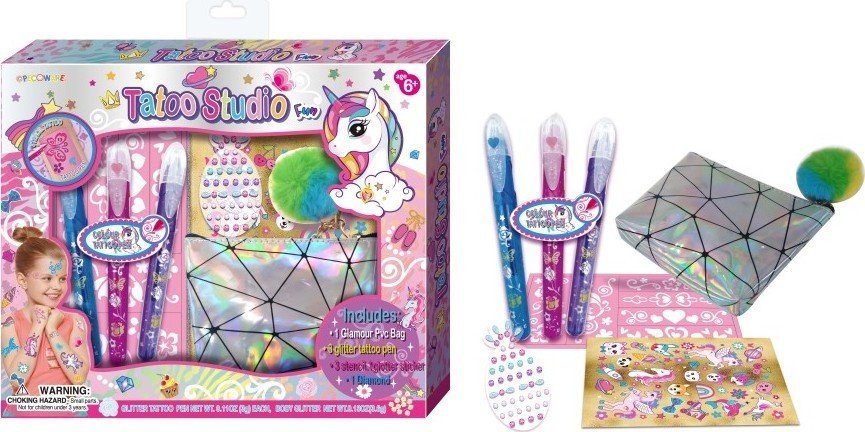 Tetovací studio s šablonami - Alltoys