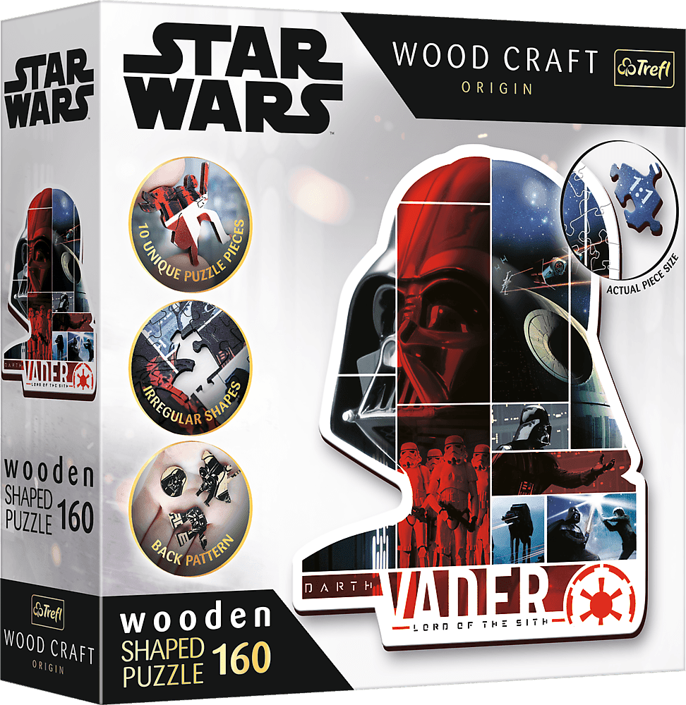 Wood Craft Origin puzzle Star Wars Darth Vader - Trigano