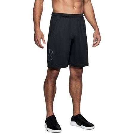 Under Armour Pánské kraťasy Tech Graphic Short black /  / graphite S, Černá / grafitová