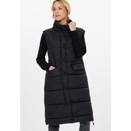 Whistler Dámská vesta Amaretto W Long Puffer Vest black 36, Černá