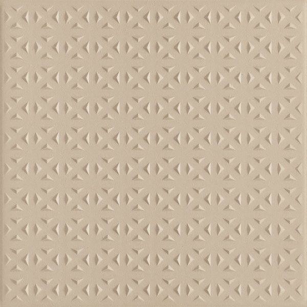 Paradyz Dlažba Bazo Beige struktura 19,8x19,8 cm