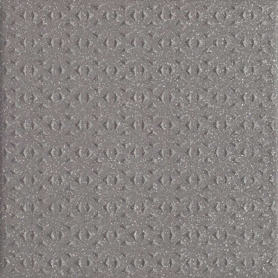 Paradyz Dlažba Bazo Nero sůl-pepř struktura 19,8x19,8 cm