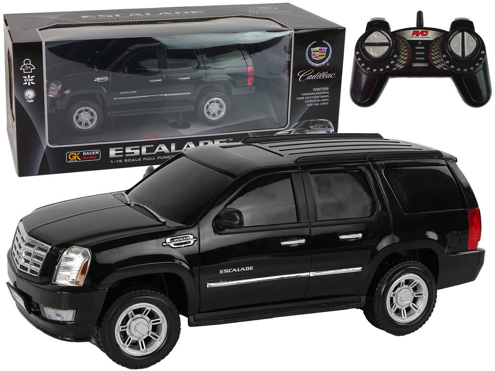 mamido Auto na dálkové ovládání RC Cadillac Escalade 1:16 černé