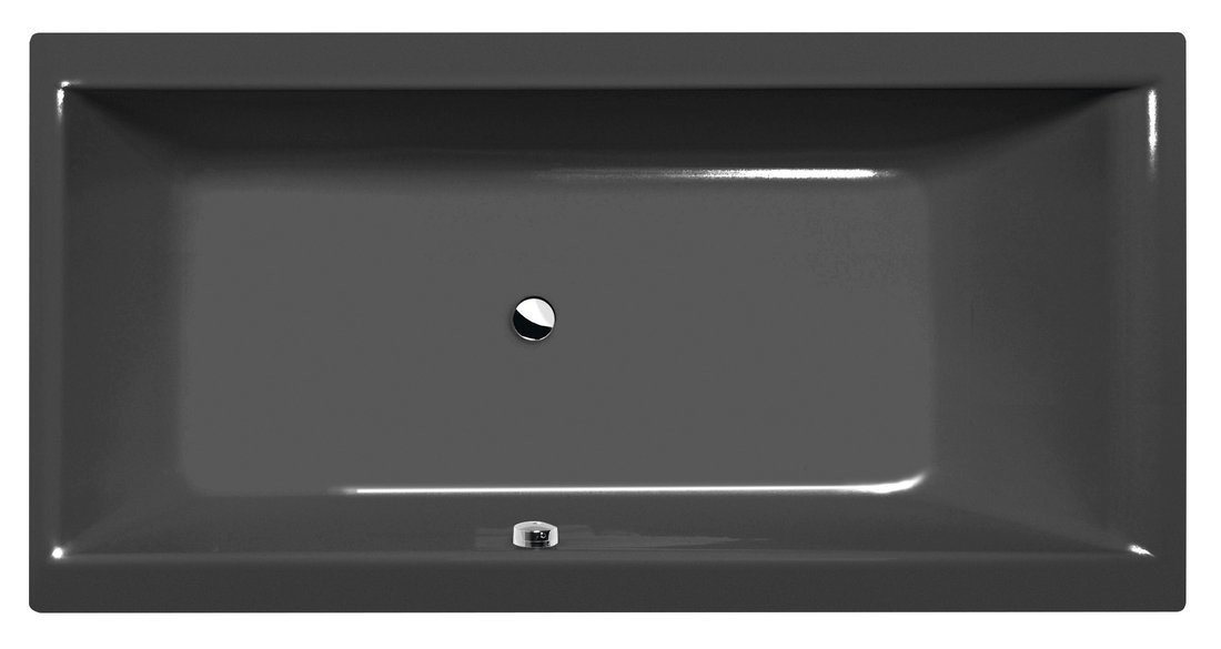 Polysan CLEO obdélníková vana 180x90x48cm, šedá