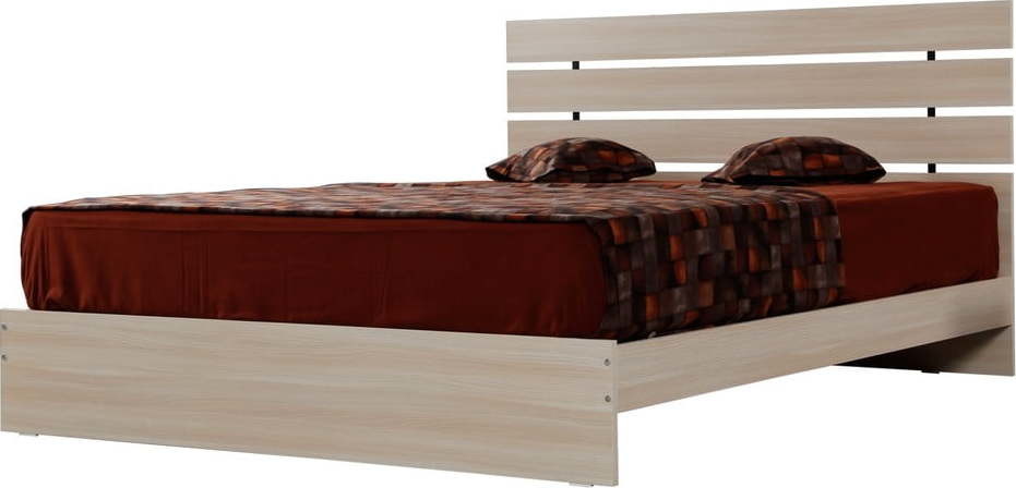 Dvoulůžková postel v přírodní barvě 180x200 cm Fuga – Kalune Design